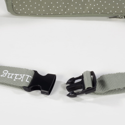 Walking Mum Cadeira Refeição Portátil Polka Dot Poppy +6Meses | Farmácia d'Arrábida