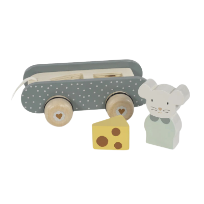 Walking Mum Carrinho de Madeira Poppy +12M