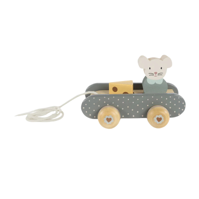 Walking Mum Carrinho de Madeira com Cordão Poppy +12M | Farmácia d'Arrábida