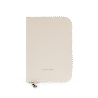Pasito a Pasito Porta Documentos Icon Cream | Elegante e Prático