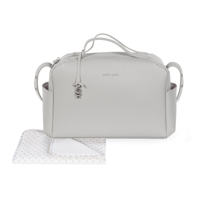 Pasito a Pasito Saco com Muda Fralda Icon Smoke | Elegante e Prático