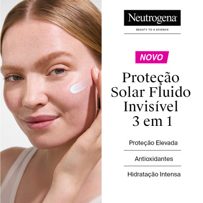 Neutrogena Ultra Sheer Protetor Solar Fluido Invisível Hidra FPS50 50ml | Farmácia d'Arrábida