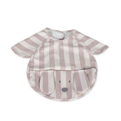 Walking Mum Babete Manga Curta Sintra Bege | Tecido Impermeável