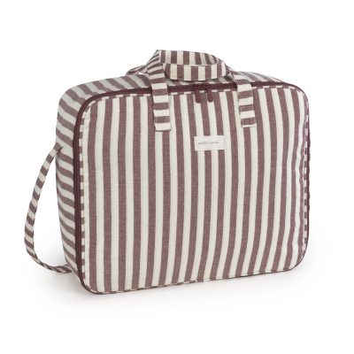 Pasito a Pasito Mala Maternidade e Viagem Cherry Strips 44cm | Farmácia d'Arrábida