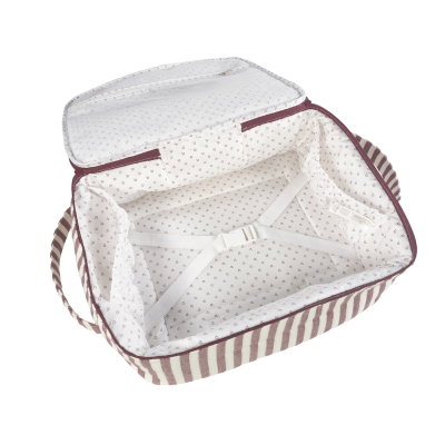 Pasito a Pasito Mala Maternidade e Viagem Cherry Strips 44cm | Farmácia d'Arrábida