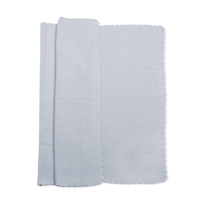 Pasito a Pasito Manta Tricot Azul 75x100cm | Farmácia d'Arrábida