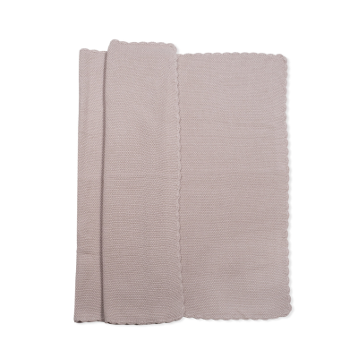 Pasito a Pasito Manta Tricot Rosa 75x100cm | Farmácia d'Arrábida