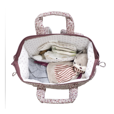 Pasito a Pasito Mochila Maternidade Cherry Flowers 40cm | Farmácia d'Arrábida