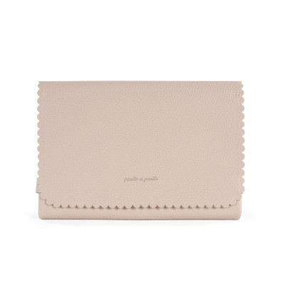 8435748602940 Pasito a Pasito Muda Fraldas Portátil Icon Rosa | Trocador Dobrável Eco-Pele 52x71 cm