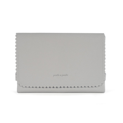 8435748602964 Pasito a Pasito Muda Fraldas Portátil Icon Smoke | Trocador Dobrável Eco-Pele 52x71 cm