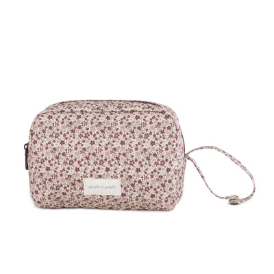8435748607594 Pasito a Pasito Necessaire Cherry Flowers 23cm | 100% algodão
