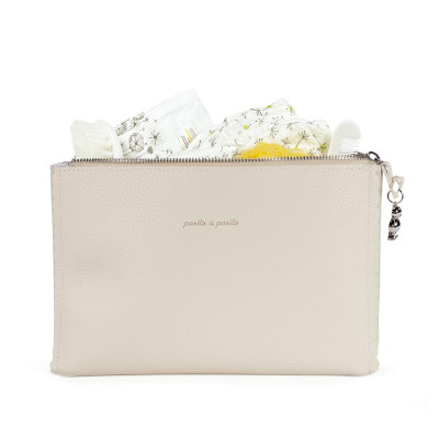 Pasito a Pasito Necessaire Icon Cream 21cm | Farmácia d'Arrábida