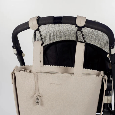 Pasito a Pasito Ganchos para Carrinho Bebé Icon Cream | Farmácia d'Arrábida