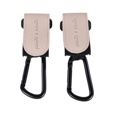 8435748601554 Pasito a Pasito Ganchos para Carrinho Bebé Icon Rosa | 2 Unidades | Até 5 kg Cada