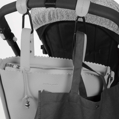 Pasito a Pasito Ganchos para Carrinho Bebé Icon Smoke | Farmácia d'Arrábida