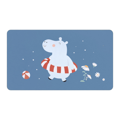 Monnëka Toalha de Praia Hippos | Microfibra 160x90cm | Secagem Rápida