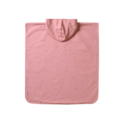 Monnëka Poncho de Praia Whale Pink S 60x60cm | Farmácia d'Arrábida