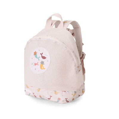 Monnëka Mochila Anti-Areia Mermaid Cats 30cm | Farmácia d'Arrábida