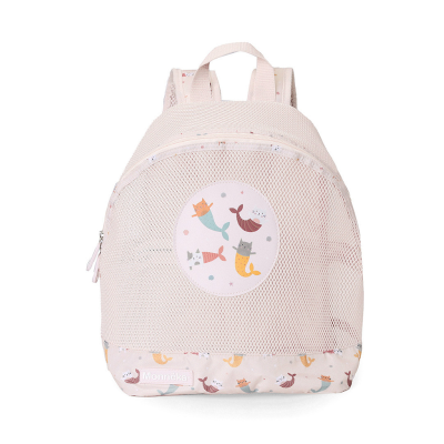 8434149589898 Monnëka Mochila Anti-Areia Mermaid Cats 30cm | Impermeável | 3 a 10 Anos