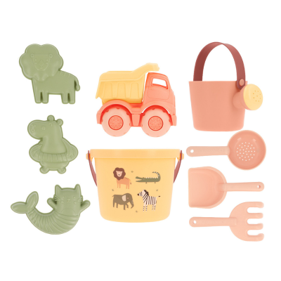 8434149164071 Monnëka Conjunto Brinquedos de Praia Wild Animals 9 Peças | +6 Meses