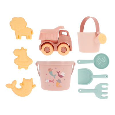 8434149741258 Monnëka Conjunto Brinquedos de Praia Mermaid Cats 9 Peças | +6 Meses