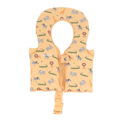 Monnëka Colete Flutuante Wild Animals 1-2 Anos | 11-15kg | Para os primeiros contactos com a água