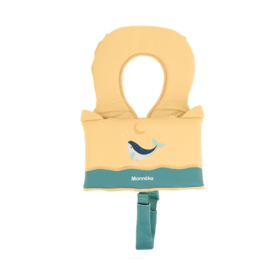 Monnëka Colete Flutuante Aprendizagem Whale Teal 1-2A | Farmácia d'Arrábida