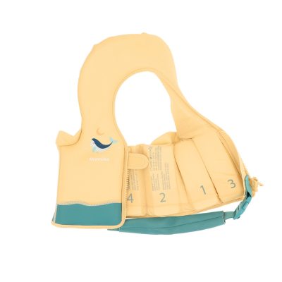 Monnëka Colete Flutuante Aprendizagem Whale Teal 1-2A | Farmácia d'Arrábida