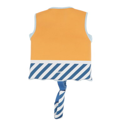 Monnëka Colete Flutuante Stripes Blues & Beyond 2-3 Anos | Ideal para aprendizagem da natação