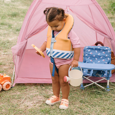 Monnëka Colete Flutuante Aprendizagem Stripes Blues 1-2A | Farmácia d'Arrábida
