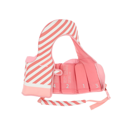 Monnëka Colete Flutuante Aprendizagem Stripes Bloom & Blush 1-2A | Farmácia d'Arrábida