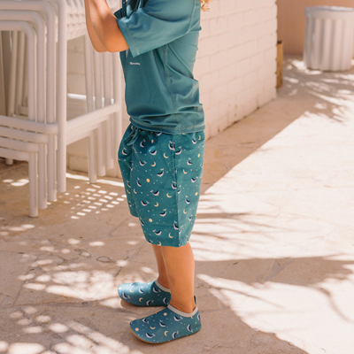 Monnëka Calções de Banho Whale Teal +3A | Farmácia d'Arrábida