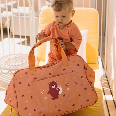 8434149842818 Monnëka Bolsa de Praia Camping 50cm | Malha com Fundo Gradeado