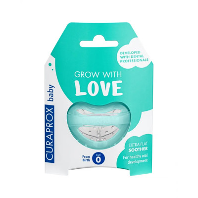 7247056 Curaprox Chupeta Bebé Turquesa T0 Para Todas as Idades