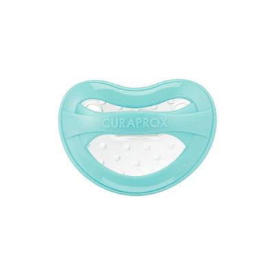 Curaprox Chupeta Bebé Turquesa T0 Para Todas as Idades | Farmácia d'Arrábida