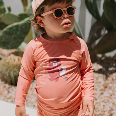 Monnëka Camiseta Proteção Solar Manga Comprida Camping 6-12M | Farmácia d'Arrábida