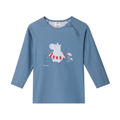 8434149461521 Monnëka Camiseta de Proteção Solar Manga Comprida Hippos 4-5A