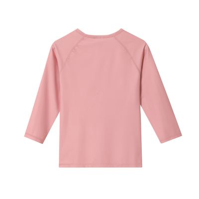 Monnëka Camiseta Sol Manga Comprida Whale Pink 1-2A  | Farmácia d'Arrábida