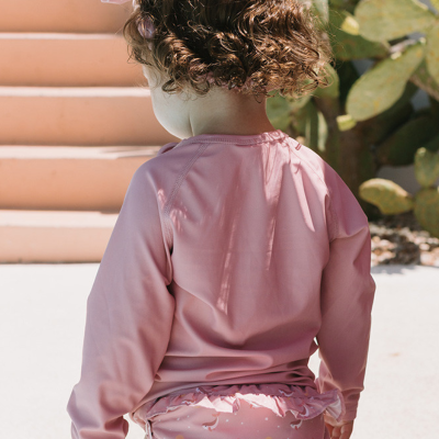 Monnëka Camiseta Sol Manga Comprida Whale Pink 2-3A | Farmácia d'Arrábida