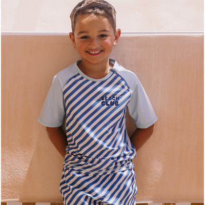 MonnëkMonnëka Camiseta de Proteção Solar Blues & Beyond 6-12M | Farmácia d'Arrábida