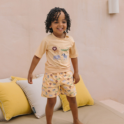 Monnëka Camiseta de Proteção Solar Wild Animals 1-2A | Farmácia d'Arrábida