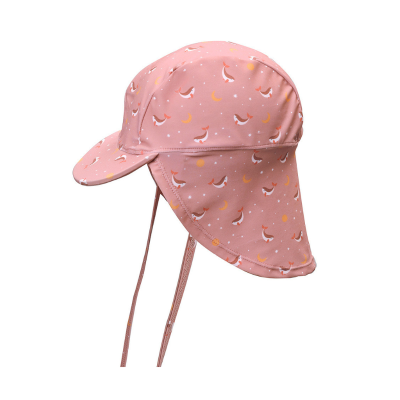8434149443350 Monnëka Chapéu de Praia Bebé Whale Pink M 12-24M | UPF50+