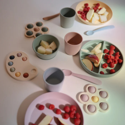 Mushie 2 Colheres de Alimentação Lilás +6 Meses | Farmácia d'Arrábida