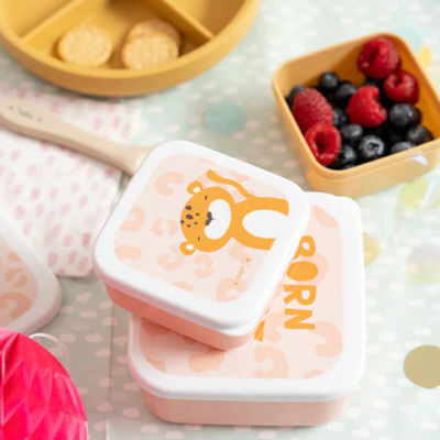 Saro Conjunto 3 Lancheiras Born To Be Wild  | Farmácia d'Arrábida