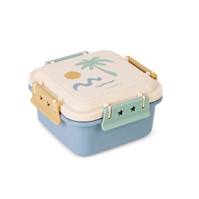 Saro Lancheira Click&Go Good Vibes Tam.M 650ml | Com Recipiente Interior Aberto