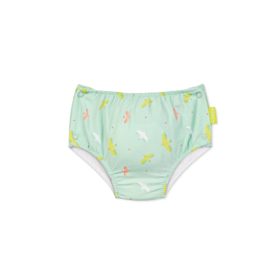 Saro Fralda Cueca de Banho Tropicool Mint 12-18 meses | Resistente à Água | Proteção UV