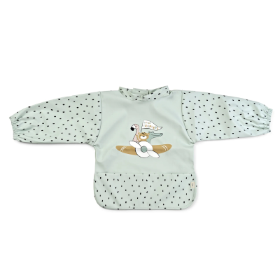 Saro Babete Impermeável com Mangas Little Explorers | Farmácia d'Arrábida