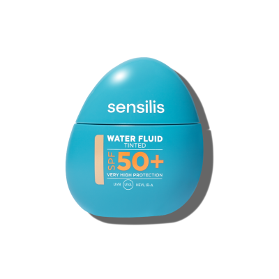7604884 Sensilis Water Fluid Color SPF50+ 40ml | Protetor Solar Cor | Acabamento Mate e Sedoso