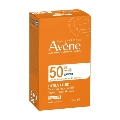 Avène Ultra Fluid Invisível SPF50 50ml | Farmácia d'Arrábida