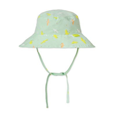 8424568641543 Saro Chapéu de Proteção Solar Tropicool Mint 18-36Meses | Reversível com Cordões